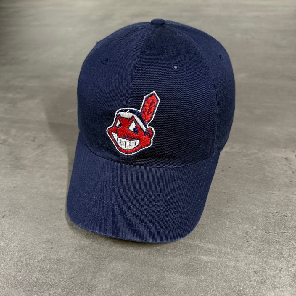 Vintage Cleveland Indians Hat MLB‎ Twins Enterprise Hat Baseball Strap Dad Cap